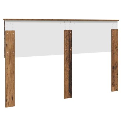 Облегалка за глава с таблото Старо дърво 150 cm Инженерно дърво