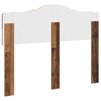 Облегалка за глава с таблото Старо дърво 135 cm Инженерно дърво