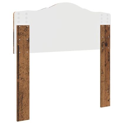 Облегалка за глава с таблото Старо дърво 90 cm Инженерно дърво