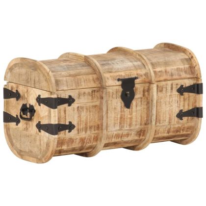 Ракли за съхранение, 2 бр, мангово дърво масив