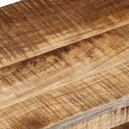 ТВ шкаф, 120x30x40 см, грубо мангово дърво