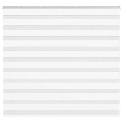 Зеброва щора бял 155x100 см Ширина на плата 150,9 см полиестер