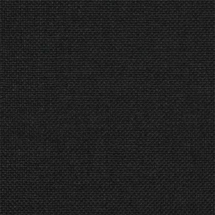 Леглова рамка с тапицирана гръбна част Черно 180 x 200 cm