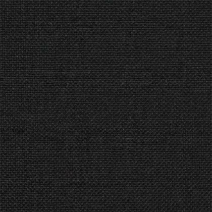 Леглова рамка с тапицирана гръбна част Черно 200 x 200 cm