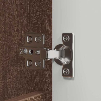 Комплект мебели за баня с рафт 3 pcs Кафяв дъб Инженерно дърво