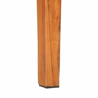 Конзолна маса Кафяво 110 x 30 x 80 см Солидно акациево дърво