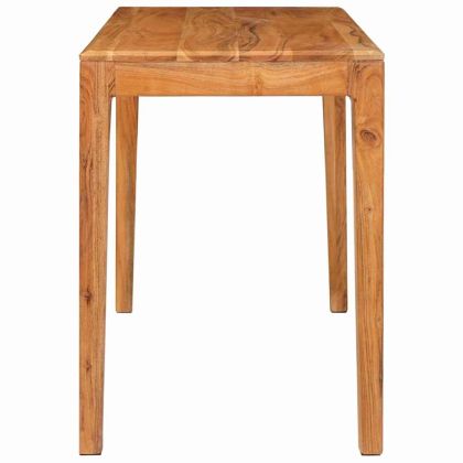 Трапезна маса Кафяво 110 x 55 x 76 cm Солидно акациево дърво