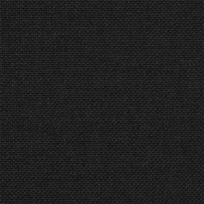 Леглова рамка с тапицирана гръбна част Черно 160 x 200 cm