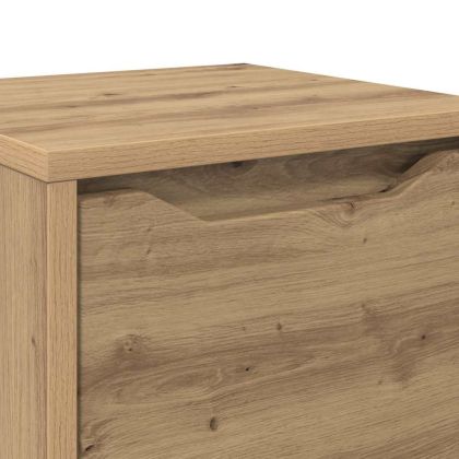 Шкаф за баня с чекмедже Дъб 30,5 x 30 x 101 см Инженерно дърво