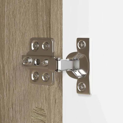 Шкаф за баня Сонома дъб 30,5 x 30 x 195 см Инженерно дърво