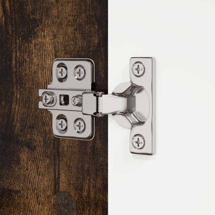 Шкаф за баня Димян дъб 30,5 x 30 x 195 см Инженерно дърво