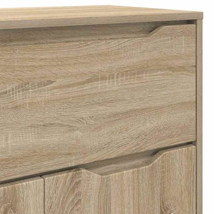 Шкаф за баня Сонома дъб 72,5 x 36,5 x 100 см Инженерно дърво