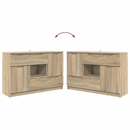 Служебен шкаф Сонома дъб 100 x 30 x 65,6 Инженерно дърво