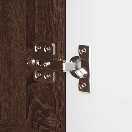 Служебен шкаф Кафяв дъб 100 x 30 x 65,6 Инженерно дърво