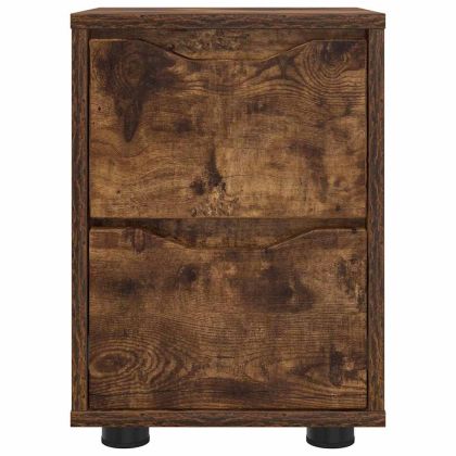 Нощно шкафче Димян дъб 30,5 x 30 x 43 см Инженерно дърво