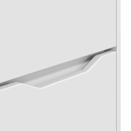 Шкаф за съхранение Бяло 60 x 48 x 57 см Инженерно дърво