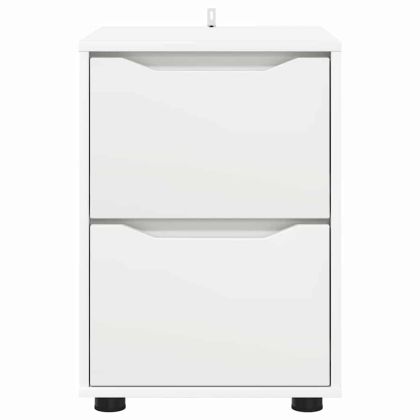 Шкаф за съхранение Бяло 40 x 48 x 57 см Инженерно дърво