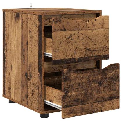 Шкаф за съхранение Старо дърво 40 x 48 x 57 см Инженерно дърво