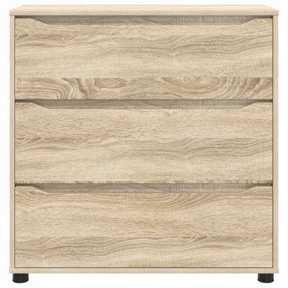 Шкаф за съхранение Сонома дъб 80 x 31 x 81 см Инженерно дърво