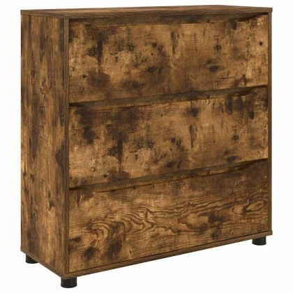 Шкаф за съхранение Димян дъб 80 x 31 x 81 см Инженерно дърво