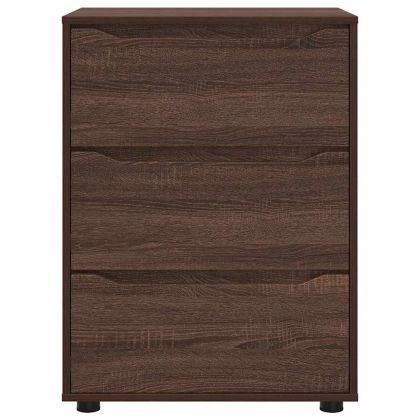 Шкаф за съхранение Кафяв дъб 60 x 48 x 81 см Инженерно дърво