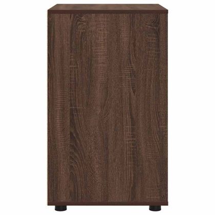 Шкаф за съхранение Кафяв дъб 60 x 48 x 81 см Инженерно дърво