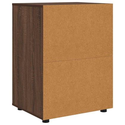Шкаф за съхранение Кафяв дъб 60 x 48 x 81 см Инженерно дърво