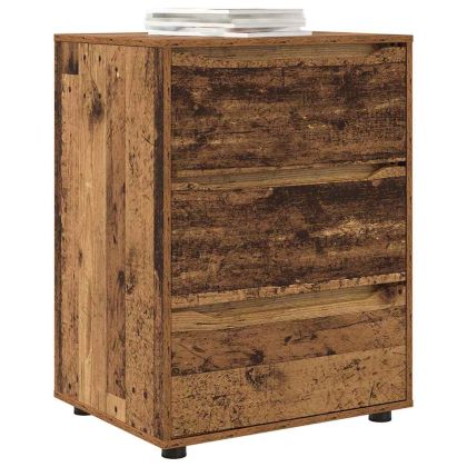 Шкаф за съхранение Старо дърво 60 x 48 x 81 см Инженерно дърво