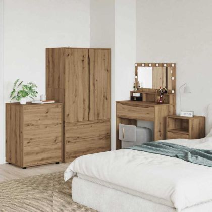 Шкаф за съхранение Дъб 60 x 48 x 81 см Инженерно дърво