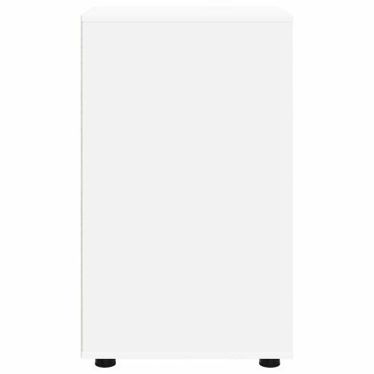 Шкаф за съхранение Бяло 40 x 48 x 81 см Инженерно дърво