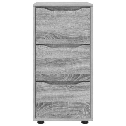 Шкаф за съхранение Сив Сонома 40 x 48 x 81 см Инженерно дърво