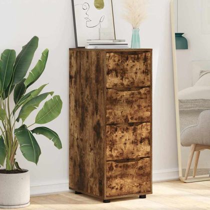 Шкаф за съхранение Димян дъб 40 x 48 x 105 см Инженерно дърво