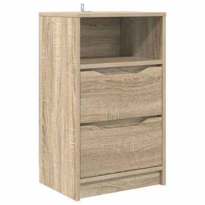 Нощно шкафче Сонома дъб 40 x 30 x 467 см Инженерно дърво