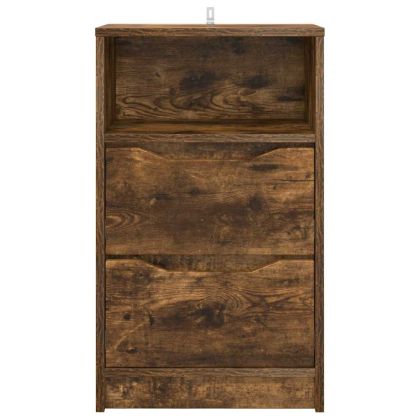 Нощни маси 2 pcs Димян дъб 40 x 30 x 467 см Инженерно дърво