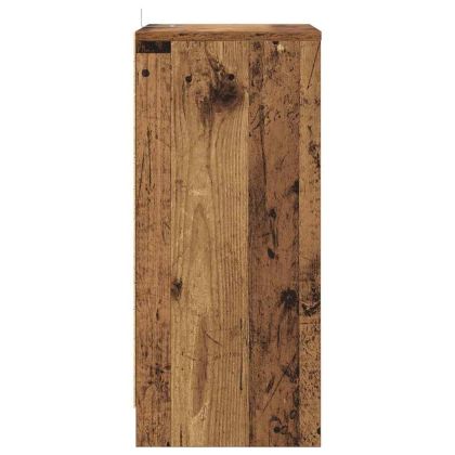 Нощни маси 2 pcs Старо дърво 40 x 30 x 467 см Инженерно дърво