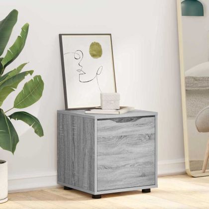 Шкаф за баня Сив Сонома 40,5 x 40 x 44 см Инженерно дърво