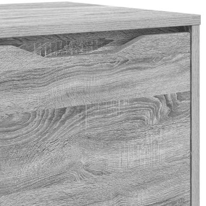 Шкаф за баня Сив Сонома 40,5 x 40 x 44 см Инженерно дърво