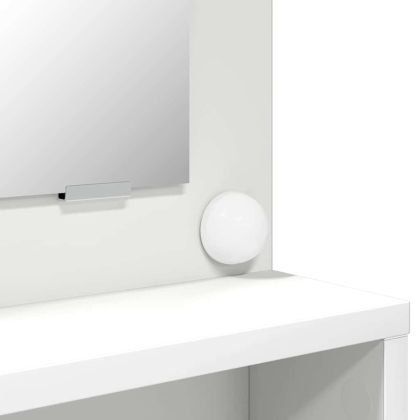 Тоалетки за спалня Бяло 80 x 39,6 x 135 см Инженерно дърво