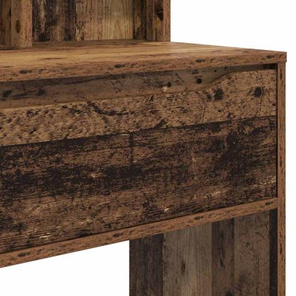 Тоалетки за спалня с чекмедже Старо дърво 80 x 39,6 x 135 см