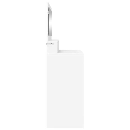 Тоалетки за спалня Бяло 80 x 39,6 x 135 см Инженерно дърво