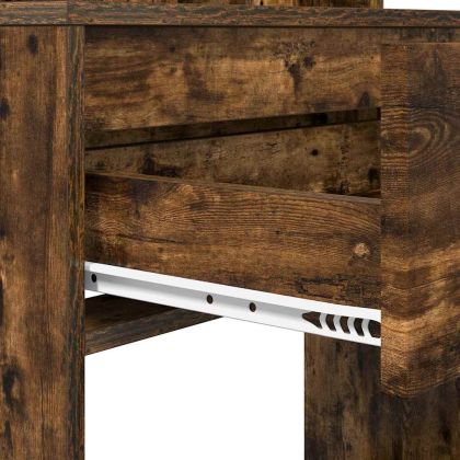 Тоалетки за спалня Димян дъб 80 x 39,6 x 135 см Инженерно дърво