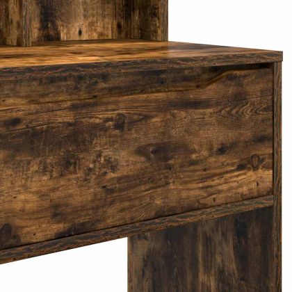 Тоалетки за спалня Димян дъб 80 x 39,6 x 135 см Инженерно дърво