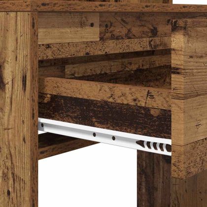 Тоалетки за спалня с чекмедже Старо дърво 80 x 39,6 x 135 см