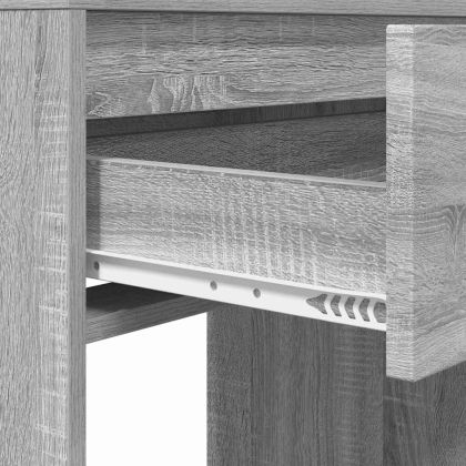 Тоалетки за спалня с чекмедже Сив Сонома 80 x 39,6 x 135 см