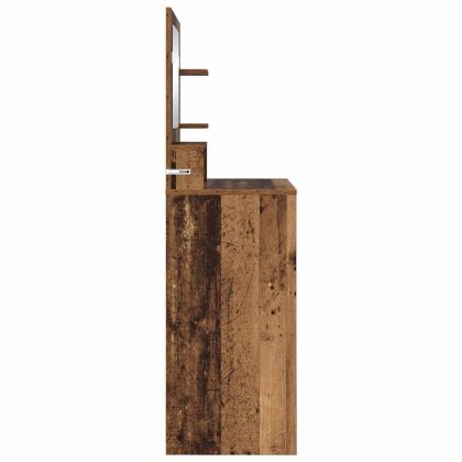 Тоалетки за спалня с чекмедже Старо дърво 80 x 39,6 x 135 см