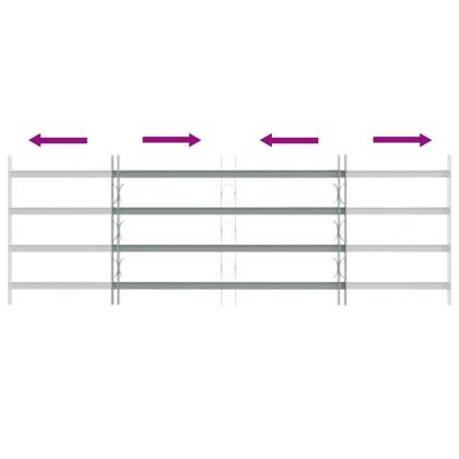 Регулируема решетка за прозорци с 4 напречни пръта 1000-1500 мм