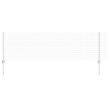 Ограда и колче Сребрист 0,6 x 10 м Стомана