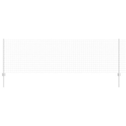 Ограда и колче Сребрист 0,8 x 25 m Стомана