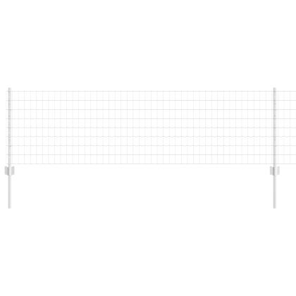 Ограда и колче Сребрист 0,6 x 25 м Стомана