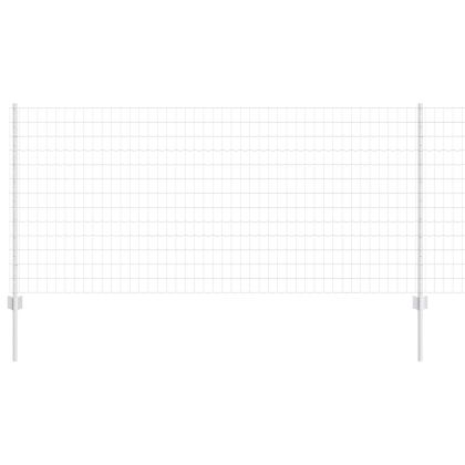 Ограда и колче Сребрист 1 x 25 m Стомана